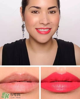 珊瑚紅口紅是什么顏色？珊瑚紅口紅試色