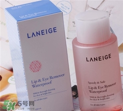 蘭芝眼唇卸妝液怎么用？蘭芝眼唇卸妝液使用方法