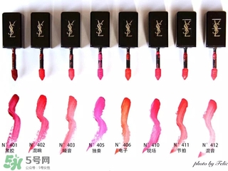 ysl鏡面唇釉9號(hào)多少錢？ysl鏡面唇釉9號(hào)試色