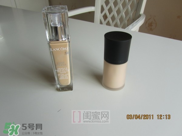 蘭蔻和阿瑪尼哪個好用？蘭蔻和阿瑪尼粉底液對比