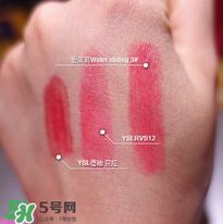 YSL12圓管和唇釉區(qū)別 ysl圓管12和唇釉12試色對比 YSL12圓管和唇釉區(qū)別 ysl圓管12和唇釉12試色對比