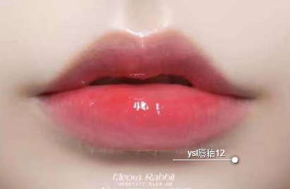 YSL12號(hào)唇釉試色圖片 YSL12號(hào)唇釉顏色 YSL12號(hào)唇釉試色圖片 YSL12號(hào)唇釉顏色