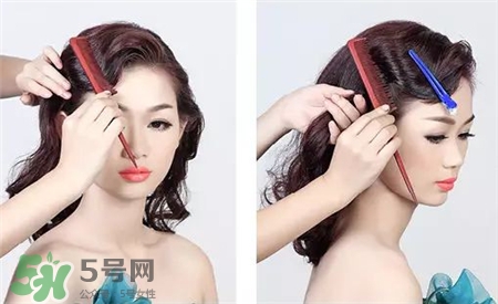 手推波紋發(fā)型圖片 手推波紋發(fā)型步驟 手推波紋發(fā)型圖片 手推波紋發(fā)型步驟