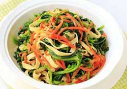 涼拌薺菜怎么做？涼拌薺菜怎么做好吃？