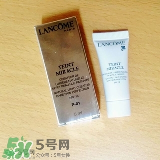 蘭蔻奇跡薄紗粉底液色號(hào)怎么選？蘭蔻奇跡薄紗粉底液色號(hào)試色