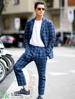 格子西裝怎么搭配？格子西服怎么搭配好看？