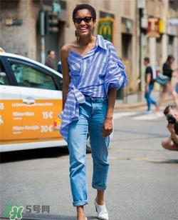 條紋襯衫配什么褲子？條紋襯衣搭配什么褲子好看？