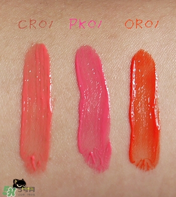 植村秀漆光唇釉色號試色 植村秀漆光唇釉試色圖 植村秀漆光唇釉色號試色 植村秀漆光唇釉試色圖