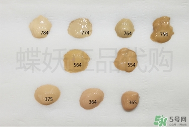 植村秀小燈泡粉底液色號 植村秀小燈泡粉底液試色