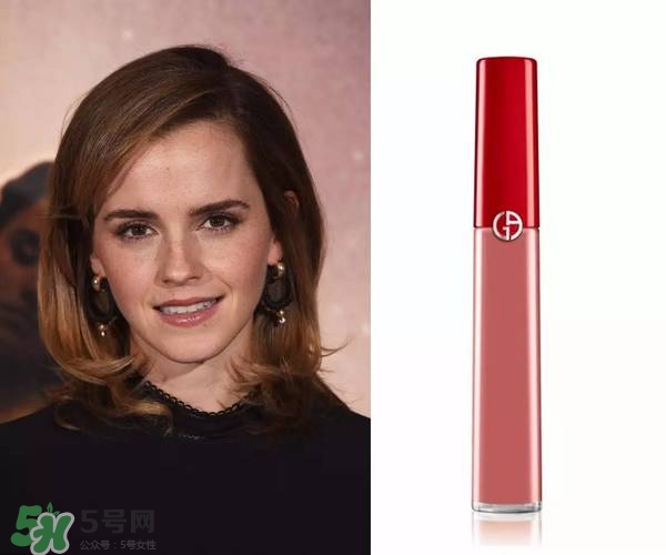 艾瑪口紅什么牌子？艾瑪沃特森口紅色號試色