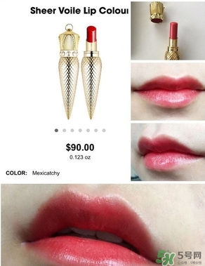 Christian Louboutin口紅色號_試色圖_推薦 Christian Louboutin口紅色號_試色圖_推薦