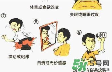 抑郁癥表現有哪些 抑郁癥測試題 抑郁癥表現有哪些 抑郁癥測試題