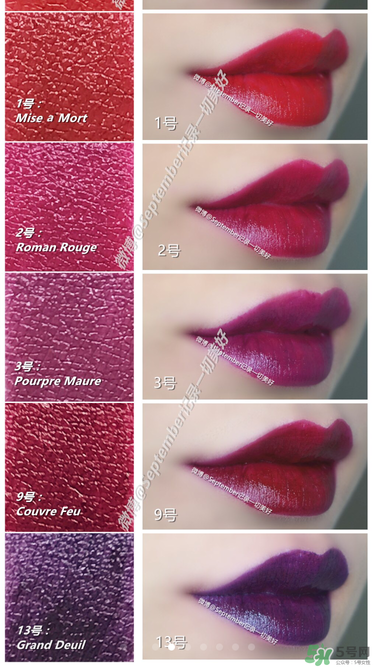 serge lutens蘆丹氏口紅哪個(gè)顏色好看？蘆丹氏鹵蛋口紅經(jīng)典色號(hào)
