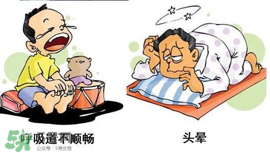 甲醛超標多少不能?。考兹┲卸景Y狀