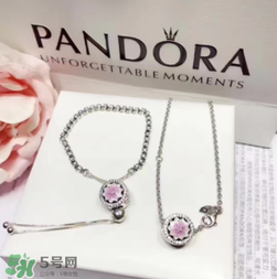 潘多拉2017新品桃花項鏈多少錢？pandora新品桃花項鏈專柜價格