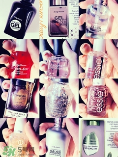 指甲油頂油和底油搭配與推薦