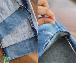 毛邊牛仔褲可以自己剪嗎？毛邊牛仔褲怎么剪？