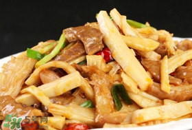 炒出來的竹筍為什么是苦？炒出來的竹筍是苦的能吃嗎？