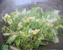 苦苣能和雞蛋一起吃嗎？苦苣能炒雞蛋嗎