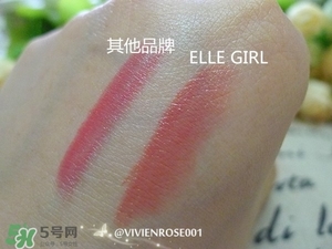 ellegirl愛爾甜心口紅怎么樣？ellegirl口紅色號(hào)試色