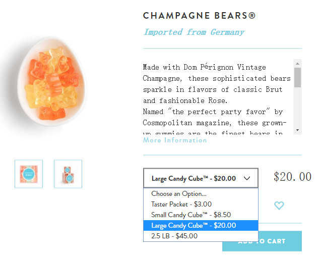 sugarfina糖果多少錢(qián)一盒？sugarfina糖果什么味道