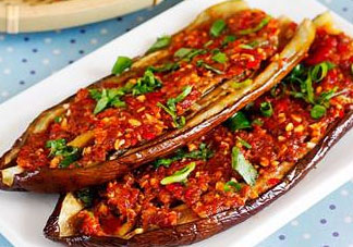 烤茄子的蒜蓉怎么做？燒烤茄子的蒜蓉做法？