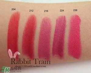 marc jacobs口紅色號(hào)試色 marc jacobs口紅試色圖