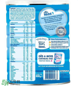 雀巢NIDAL奶粉怎么樣？雀巢NIDAL奶粉好不好？