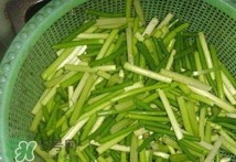 蒜苔焯水多久？蒜苔焯水幾分鐘