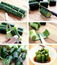 黃瓜怎么切好吃？黃瓜怎么切好看