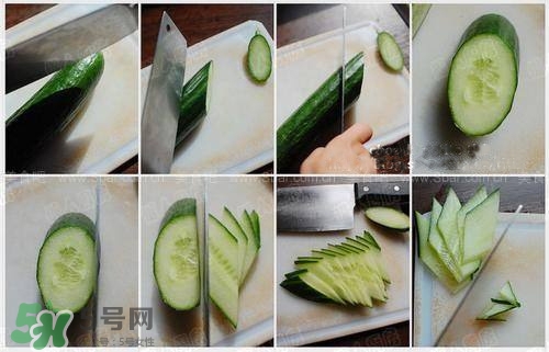 黃瓜怎么切菱形？如何將黃瓜切菱形