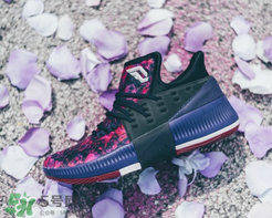 adidas dame3新配色多少錢？阿迪達(dá)斯利拉德三代花城玫瑰專柜價(jià)格