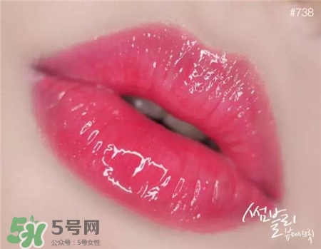 香奈兒738唇釉 香奈兒738唇釉試色 香奈兒738唇釉 香奈兒738唇釉試色
