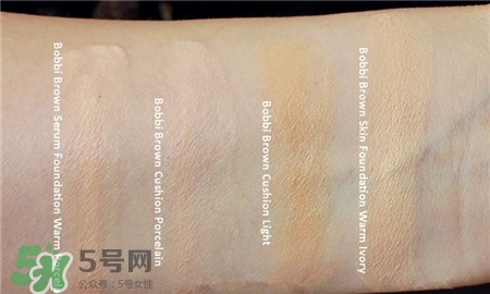 Bobbi Brown芭比波朗膠囊氣墊粉底色號_試色 Bobbi Brown芭比波朗膠囊氣墊粉底色號_試色