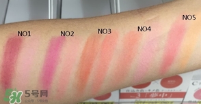 koji蔻吉雙色腮紅怎么樣？koji蔻吉雙色腮紅色號試色