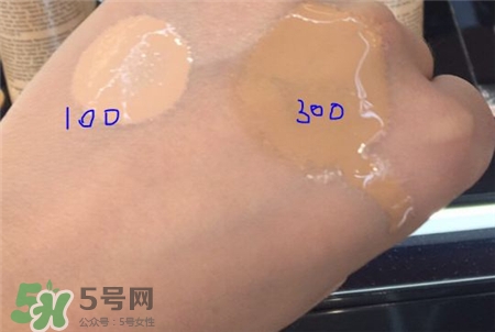 dior迪奧噴霧粉底色號(hào) 迪奧噴霧粉底液試色