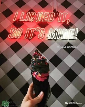 炭黑冰淇淋好吃嗎？炭黑冰淇淋哪里買？