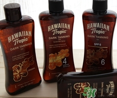 hawaiian tropic夏威夷美黑油黑鬼油怎么用？