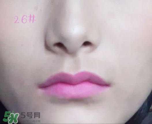 miss rose口紅怎么樣？miss rose口紅色號試色