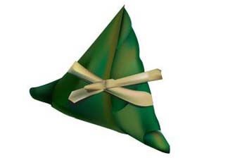 三角粽子怎么包？三角粽子的包法圖解