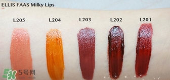 ellis faas子彈頭液體唇膏色號_試色圖 ellis faas子彈頭液體唇膏色號_試色圖