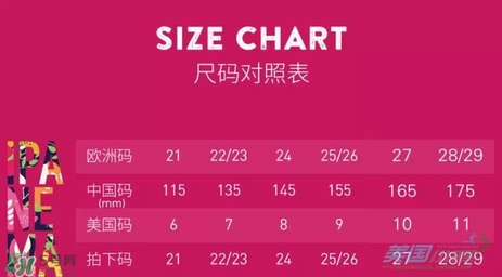 Ipanema涼鞋尺碼對(duì)照表 Ipanema童鞋尺碼怎么選 Ipanema涼鞋尺碼對(duì)照表 Ipanema童鞋尺碼怎么選
