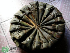 三角粽子怎么綁？三角粽子怎么綁繩子圖解？