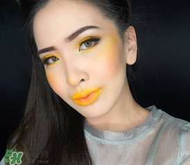 黃色腮紅適合黃皮嗎？黃色腮紅好看嗎試色