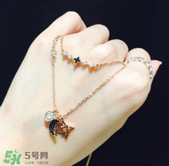 施華洛世奇星月項(xiàng)鏈多少錢？施華洛世奇星月雙鏈專柜價(jià)格
