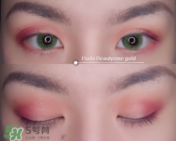 huda beauty眼影怎么畫？huda beauty眼影盤教程