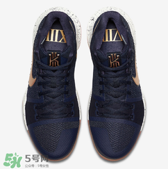 nike kyrie 3黑黃潑墨款多少錢？耐克歐文三代黑黃配色專柜價格