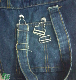 背帶褲的扣子怎么裝？背帶褲扣子安裝步驟圖