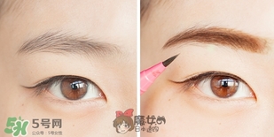 安耐曬安熱沙眉筆怎么用？安耐曬防水液體眉筆色號試色