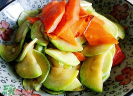 西葫蘆和胡蘿卜能一起吃？西葫蘆能和胡蘿卜一起吃嗎？